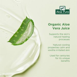 Aloe Pura Organic Aloe Vera Gel – Natural, Vegan, Paraben & SLS Free – Soothing & Cooling Skin Care for Sunburn, Irritation & Dryness – 100ml - Image 8