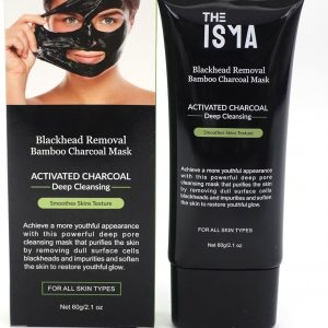 THE ISMA Charcoal Peel Off Face Mask – Blackhead Remover & Deep Cleanser – Purifying Black Mask for Pore Cleansing, Oil Control, Acne & Blackhead Removal – 60g - Image 8