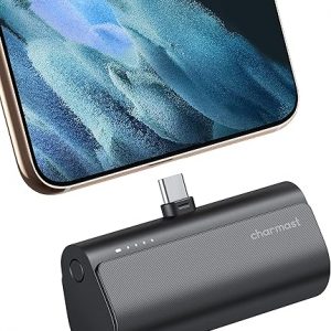 Mini Power Bank USB C 5000mAh,20W PD 18W QC USB C Battery Pack Quick Charge Portable Charger Compatible with USB C Phones Samsung Huawei,Pixel,LG,HTC,Moto,OnePlus,Xiaomi and More